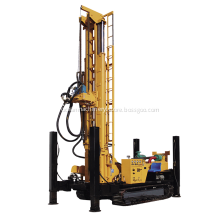 Diesel hydraulic water well drilling rig